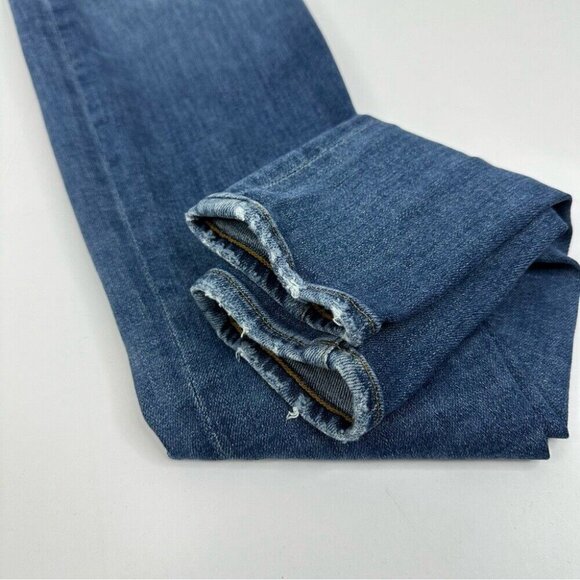Agolde Women’s Blue Sophie Mid-Rise Skinny Stretch Designer Jean W23/L26 - Picture 4 of 12